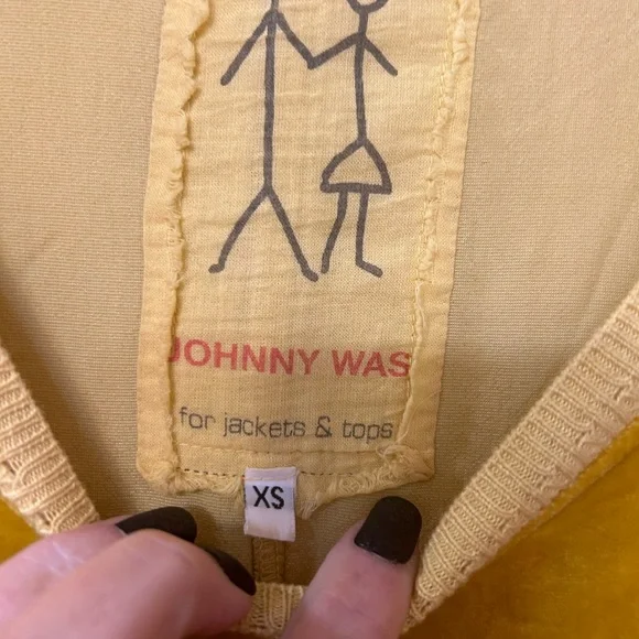 Johnny Was Velvet Top - Picture 3 of 5